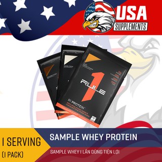 Gói Dùng Thử Sữa Dinh Dưỡng Tăng Cơ RULE1 R1 protein 1 lần dùng Chính Hãng Authentic 100% - Từ Mỹ, Sample Rule1