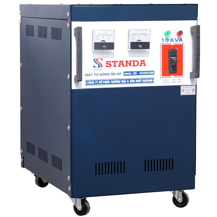 Ổn áp Standa 10kva dải 50v-250v hàng chính hãng giá tốt