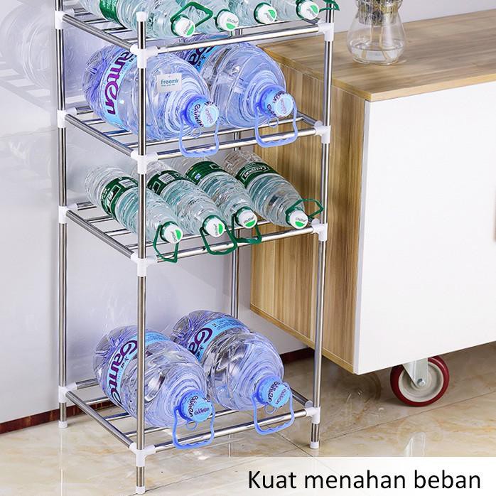 Kệ Để Giày 4-5 Tầng Bằng Thép Không Gỉ Tiện Dụng Cho Nhà Bếp | BigBuy360 - bigbuy360.vn