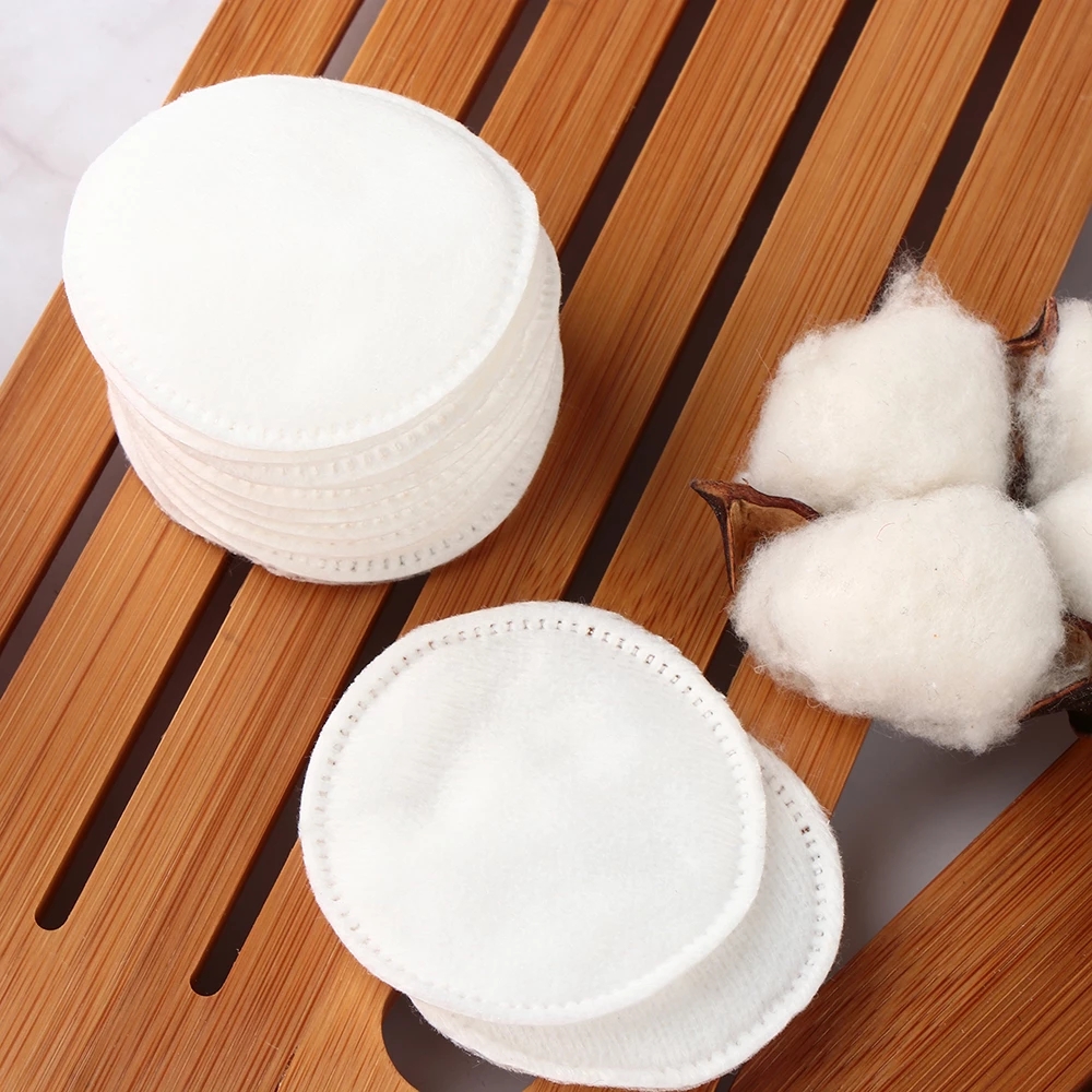 [Hàng mới về] Bông tẩy trang chất liệu cotton tre tái sử dụng tiện lợi