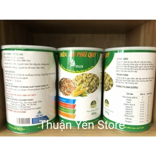 [BỮA ĂN PHÚ QUÝ] Bữa Ăn Dinh Dưỡng Đầy Đủ Dưỡng Chất (hộp 900g)
