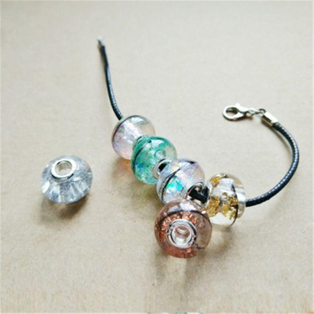 YNATURAL Khuôn Silicone Làm Hạt Cườm Pha Lê Tròn Thủ Công