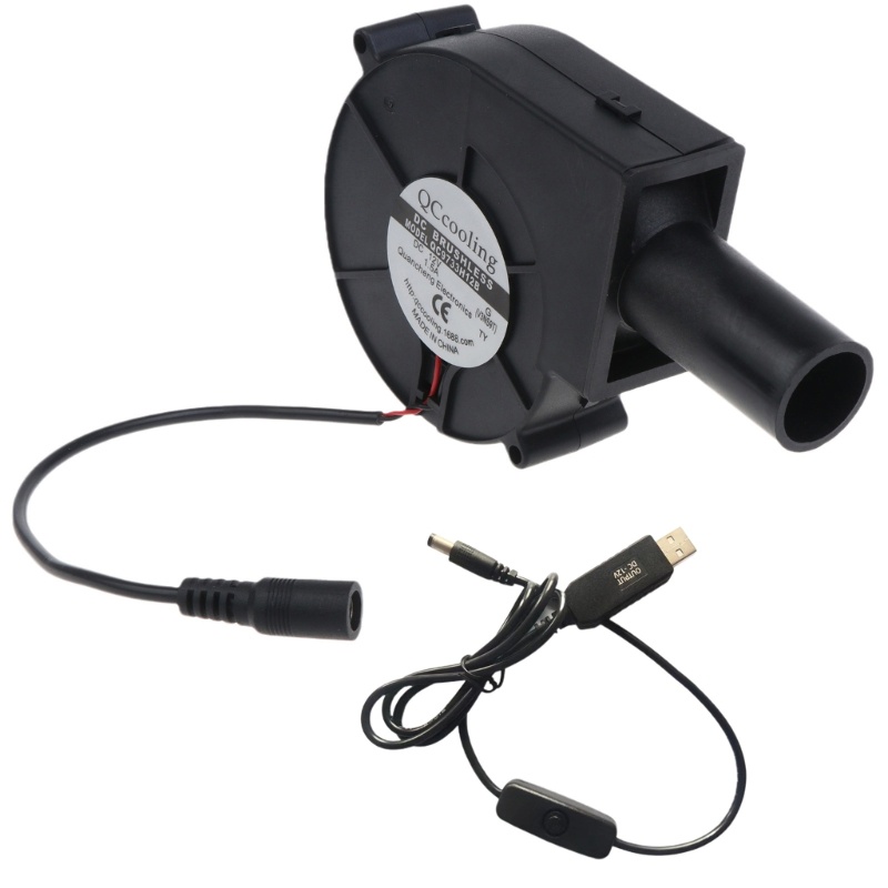 Quạt Thổi Khí Mini Cắm Trại / Nướng BBQ Ngoài Trời Tiện Dụng