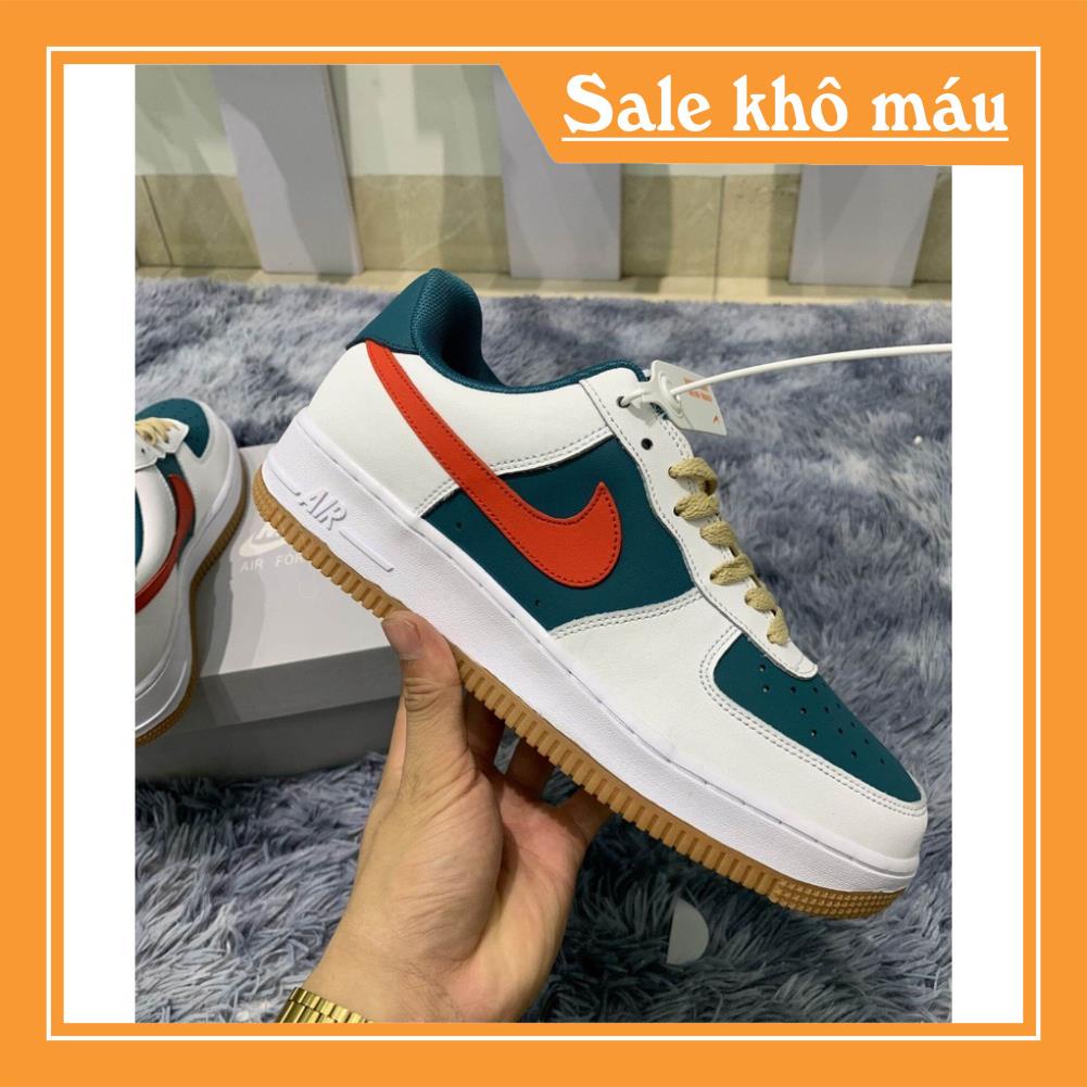 Giày thể thao nike_Guci   Giày AF1 GC xanh đỏ nam nữ  siêu hot 2021 Full Box Bill