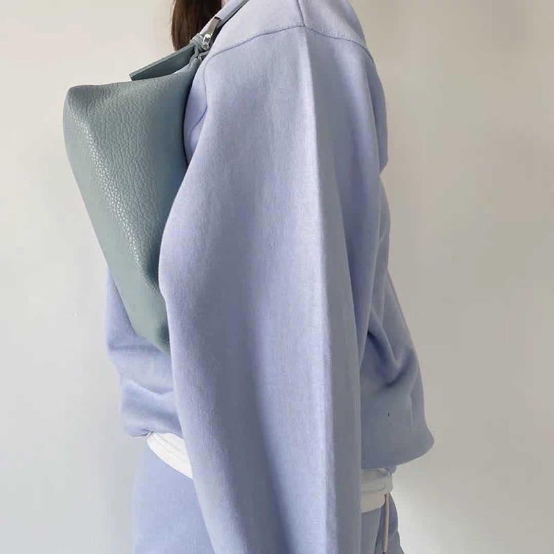 Túi Đeo Vai Có Khóa Kéo Phong Cách Hàn Quốc Cho Nữ