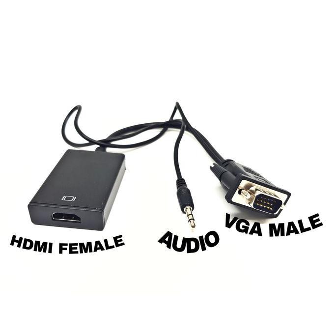 Mới Cáp Chuyển Đổi Vga Sang Hdmi Với Cổng Micro Usb Mới