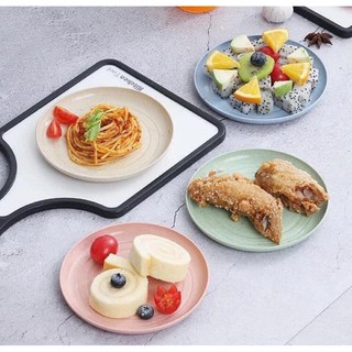 Sét 6 ĐĨA LÚA MẠCH SIÊU XINH🍀FREESHIP🍀 Chất Liệu Lúa Mạch An Toàn Cho Sức Khoẻ