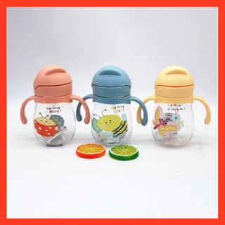 Bình tập uống nước,Bình Tập Hút chống sặc mẫu mới cho bé trai/ bé gái size 250ml