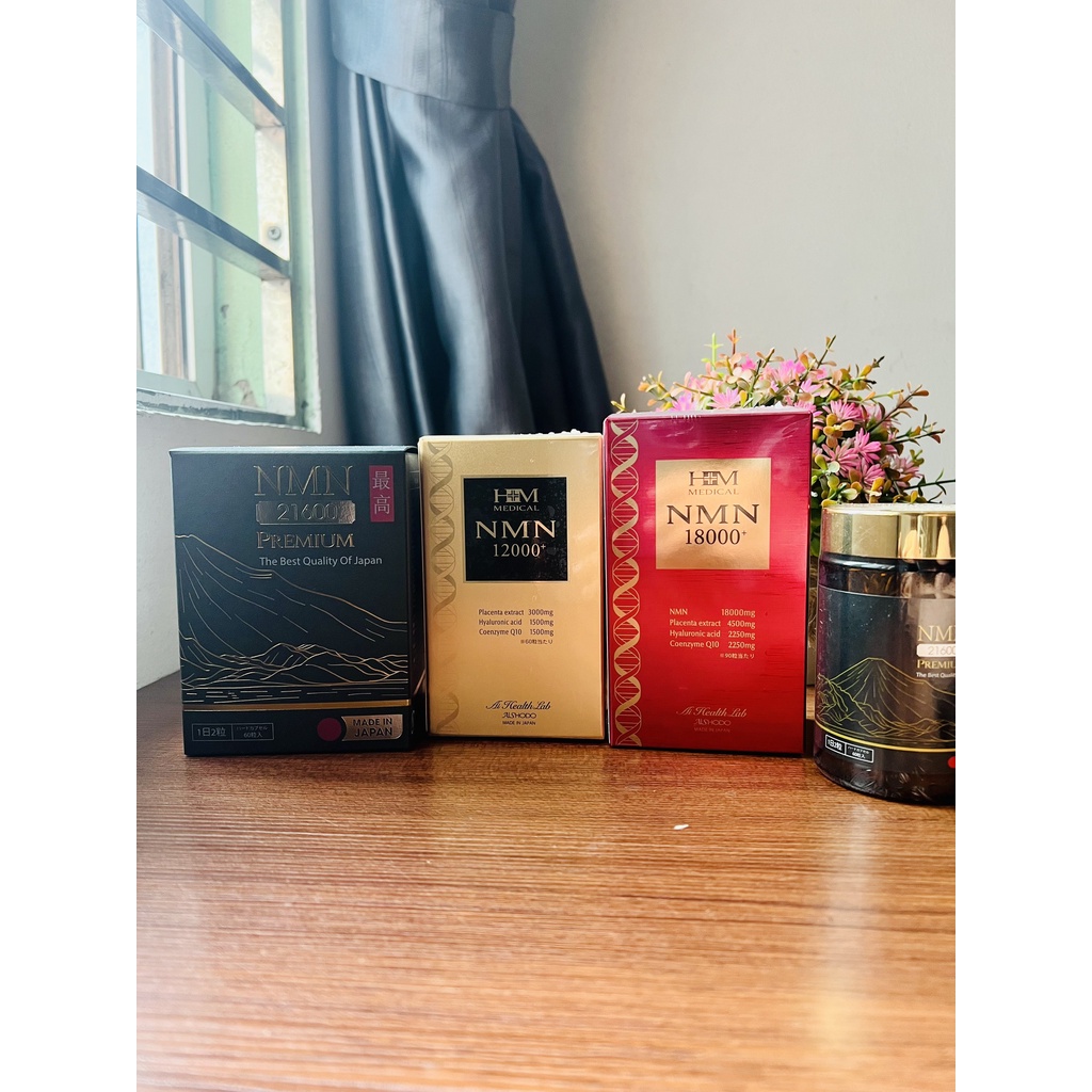 Viên uống Aishodo NMN 12000 - Viên trẻ hóa và chống lão hóa toàn diện