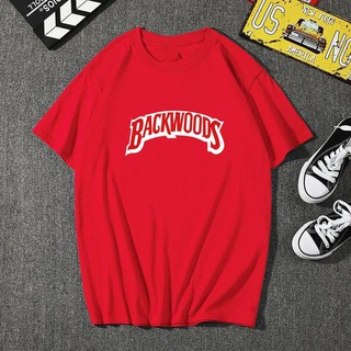 Áo thun Stee Unisex BACKWOODS độc lạ Áo thun nam tay lỡ 5 màu đen trắng vàng đỏ xanh lá