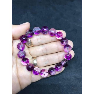 Vòng tay màu ưu linh tím 10ly