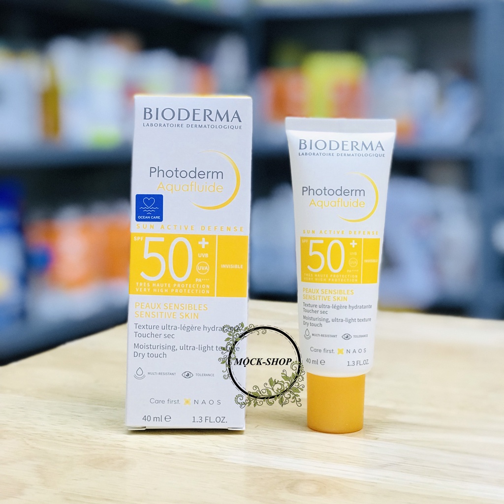 Kem chống nắng Bioderma Photoderm Aqua Fluide SPF 50+ dành cho da dầu