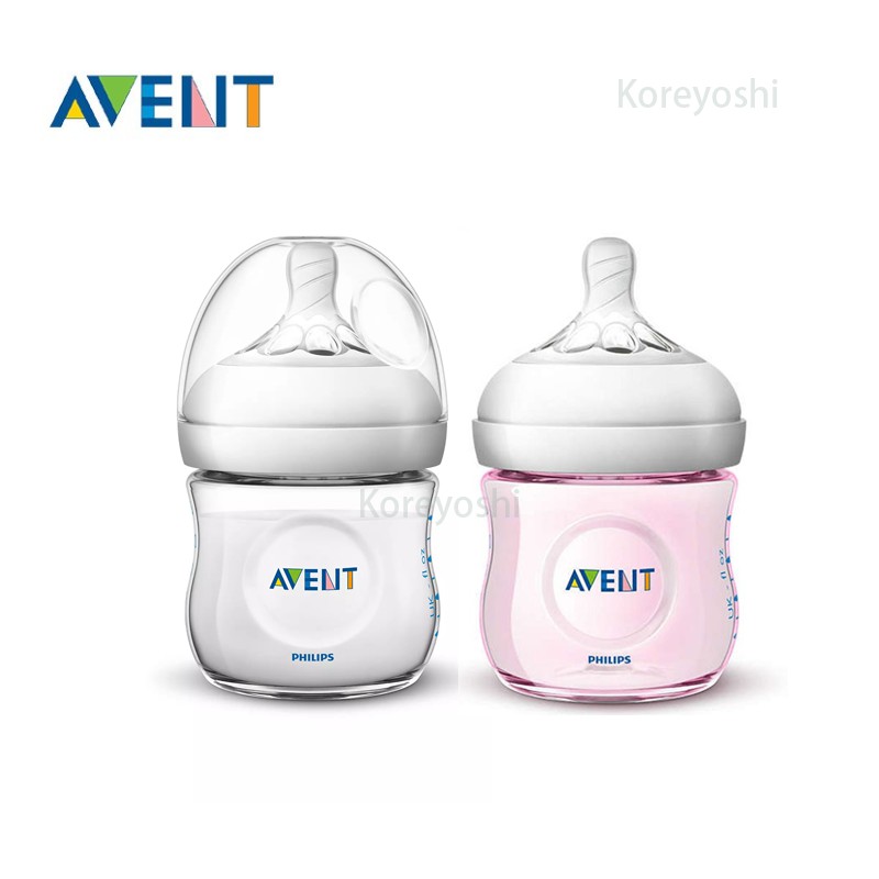 Bình Tự Nhiên Philips Avent (125ml / 4oz) [Gói Đôi] SCF690/