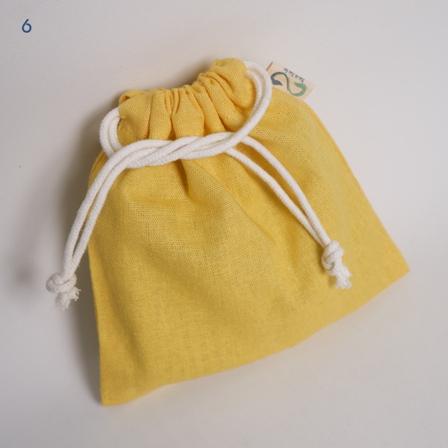 Túi vải rút mini vải linen