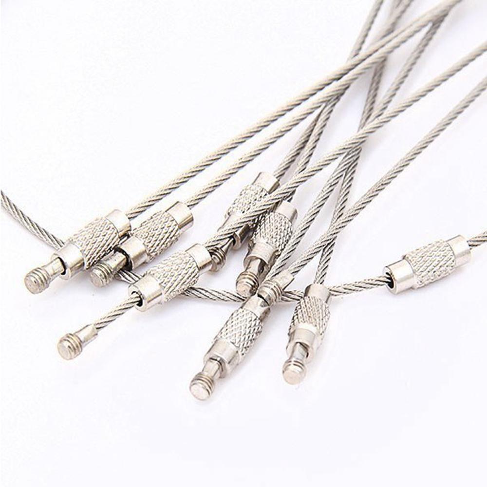 Set 5 / 10 / 15 Móc Chìa Khóa Đa Năng Tiện Dụng Giá Đỡ
