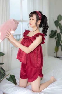 Bộ hai dây lụa bản to