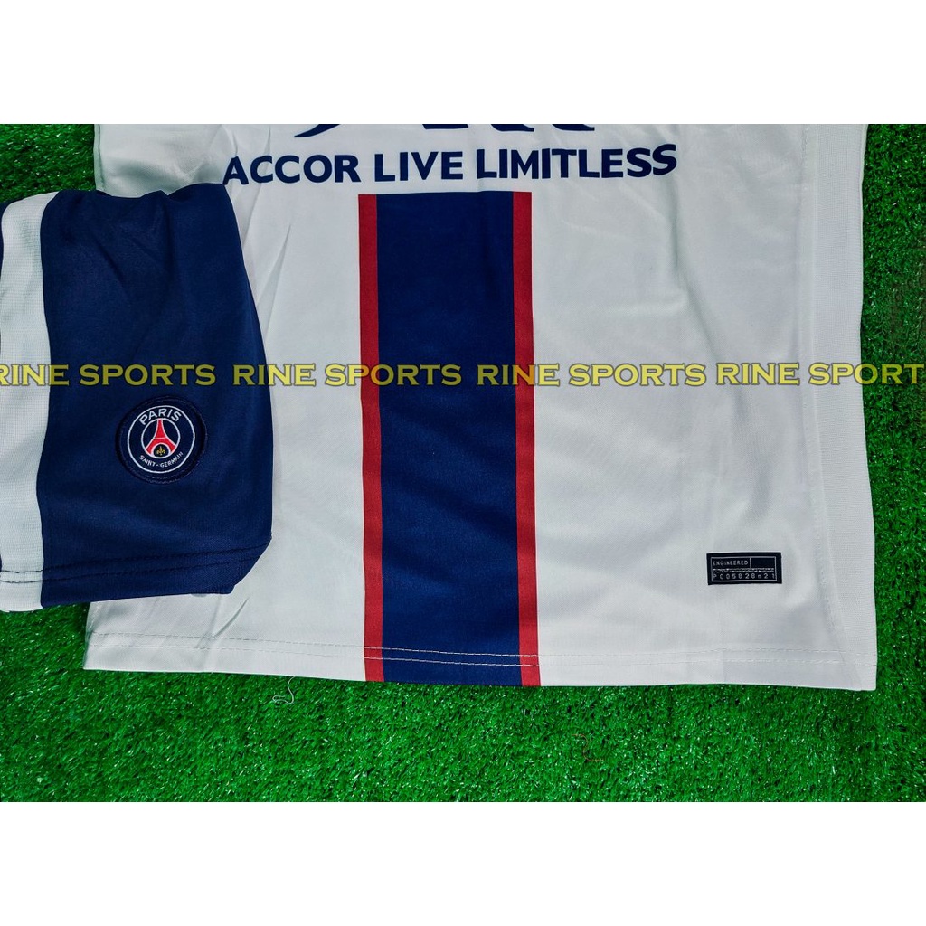 Hàng Thailand Super Bộ áo bóng đá PSG – Paris Saint Germain sân khách hàng Super thailand 2022-2023 Giống thi đấu