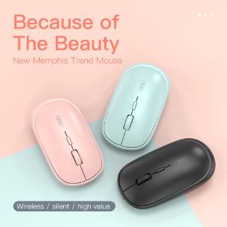 Chuột máy tính Bluetooth không dây màu macaron DPI cao