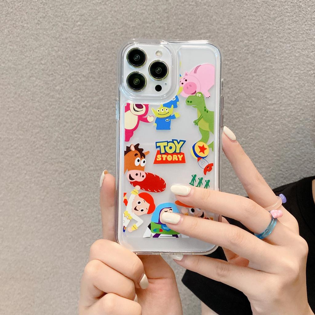 Ốp Điện Thoại Mềm Họa Tiết Toy Story Cho iphone 13promax 12 11 7plus X XR 8 7