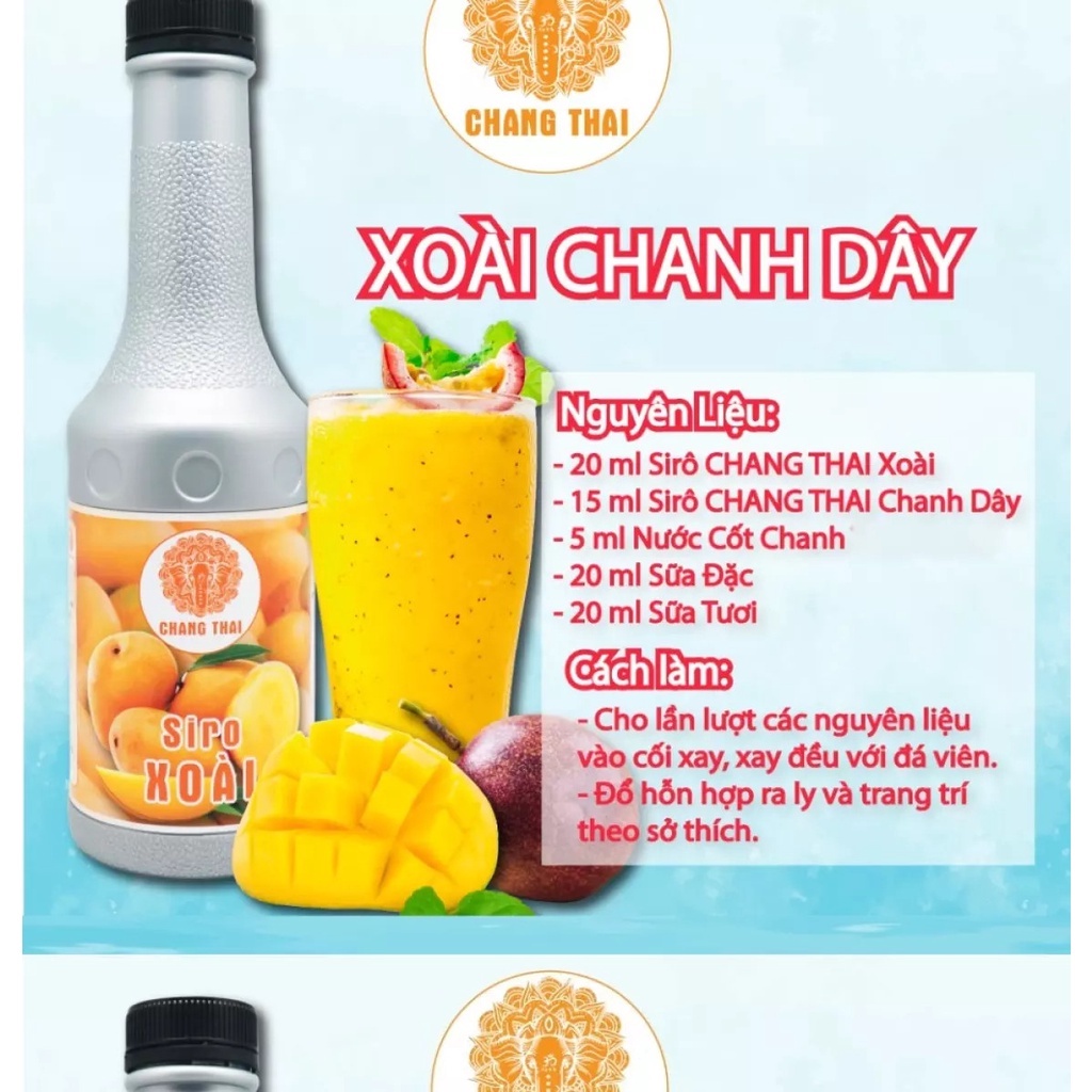 Siro Xoài Chang Thai 1000ml
