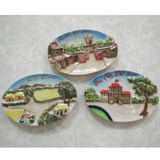 Nam Châm Phong Cảnh Gốm Sứ Bát Tràng