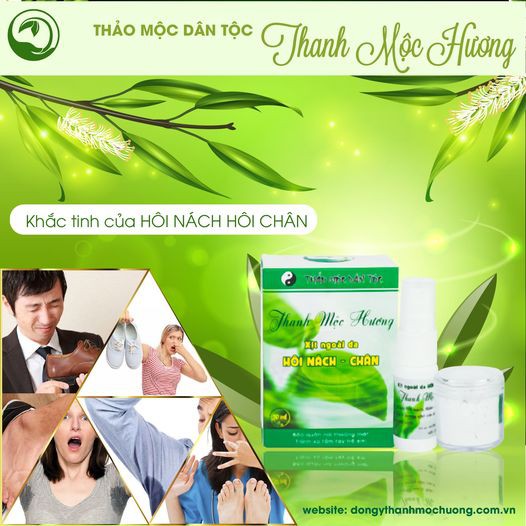 Xịt khử mùi hôi nách và hôi chân Thanh Mộc Hương hiệu quả ngay từ lần xịt đầu tiên