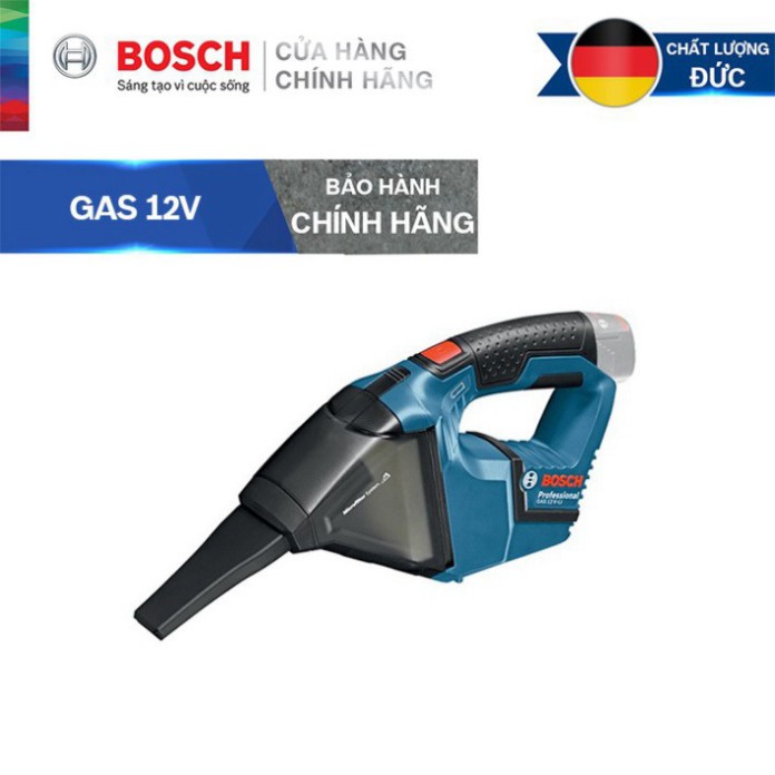 [HÀNG CHÍNH HÃNG] Máy Hút Bụi Dùng Pin Bosch GAS 12V LI (Không kèm pin và sạc) , Giá Cạnh Tranh, Chất Lượng Hàng Đầu