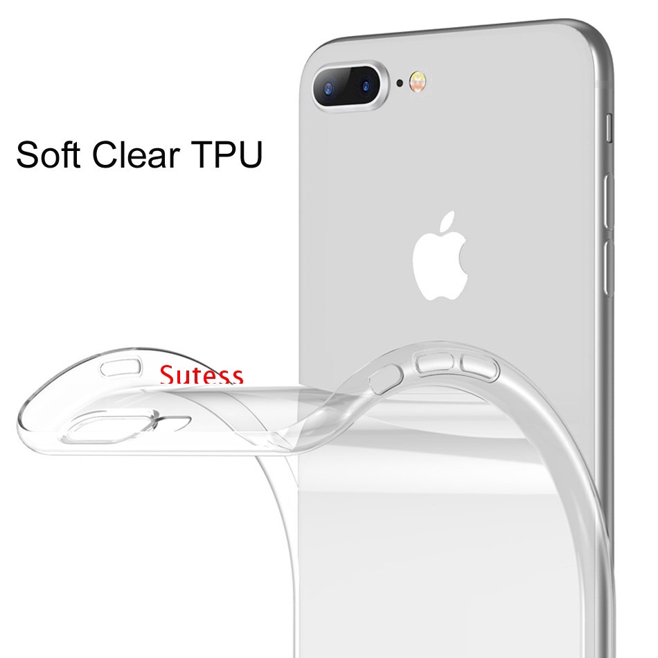 Sony X10 Plus X Compact Xperia 5 8 1 10 II Transparent Phone Case Ultra Slim TPU Casing Soft Cover