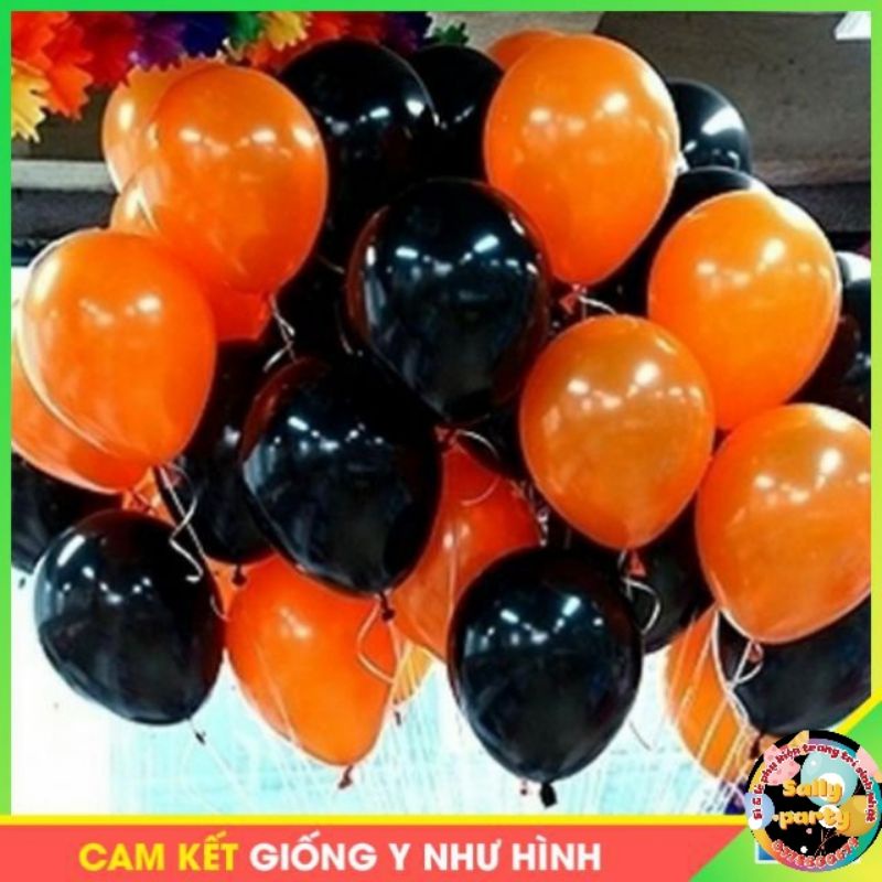 SET 50 BÓNG TRÒN TRANG TRÍ HALLOWEEN , TRANG TRÍ GIÁNG SINH SIZE 10&quot;=25cm