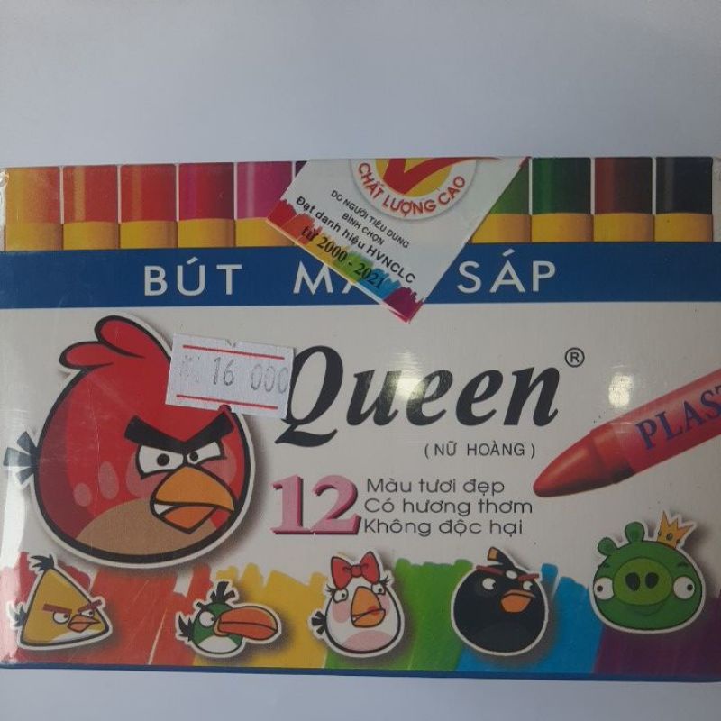 Bút sáp màu Queen