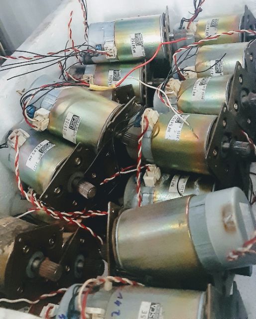 Motor chổi than DC12-24V NISCA NF5475