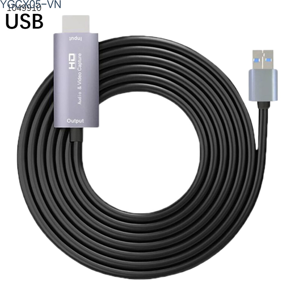 Dây Cáp Thẻ Video 4k Hd 2m Hdmi-Compatible Cổng Usb Type C Hỗ Trợ Phát Sóng Trực Tuyến | BigBuy360 - bigbuy360.vn