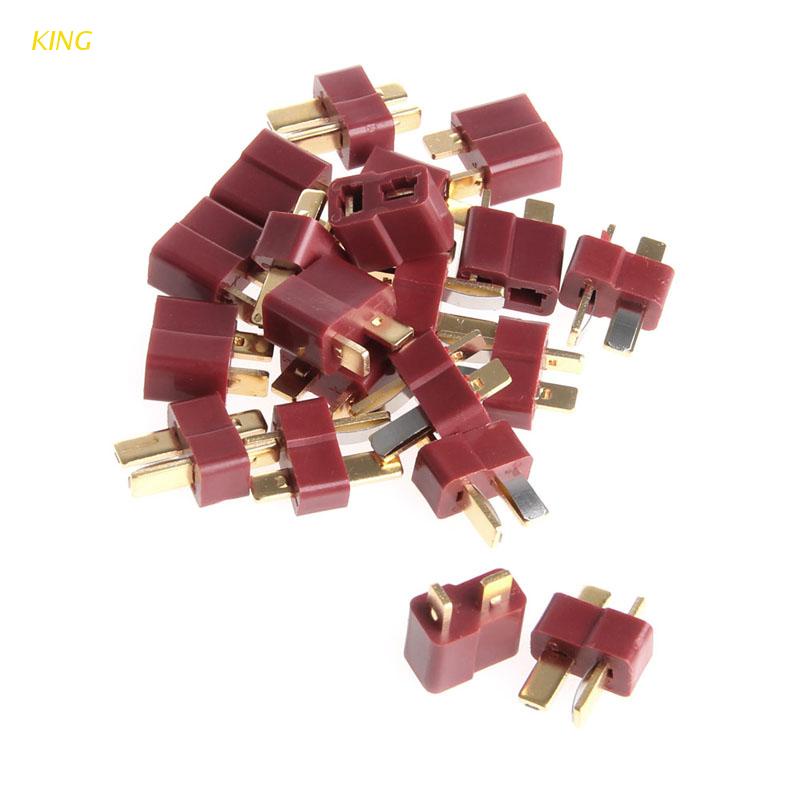 Set 10 Cặp Đầu Nối Chữ T Cho Pin Lipo Rc