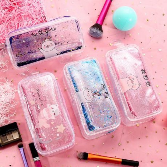 Bóp viết nước 3d kim tuyến