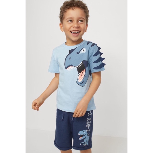 Bộ cotton hm 2-10 tuổi cho bé trai