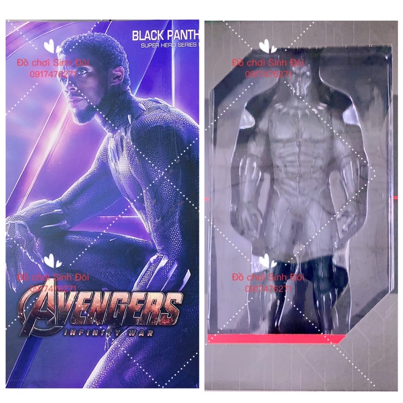 mô hình siêu nhân BLACKMAN PANTHER