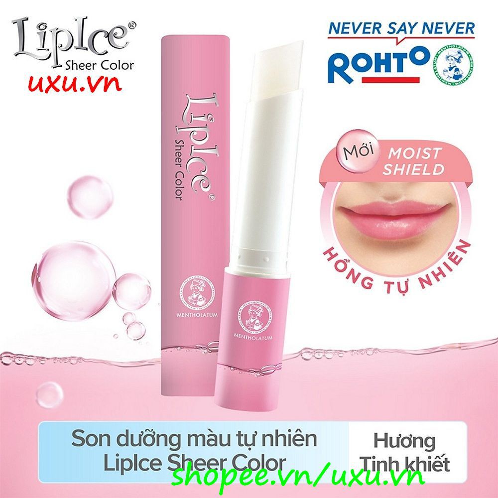 Son Dưỡng Có Màu 2.4G Lipice Sheer Color Natural Hương Thơm Thuần Khiết, Với uxu.vn Tất Cả Là Chính Hãng.