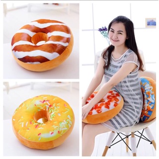 Vỏ gối hình bánh Donut