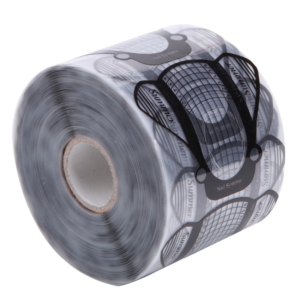 MONJA Bộ 100 Miếng Dán Hỗ Trợ Nối Dài Móng Tay