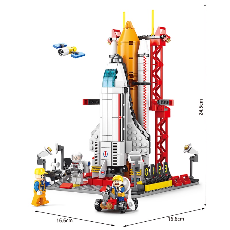 Bộ Đồ Chơi Lắp Ráp Máy Bay Vui Nhộn Cho Bé