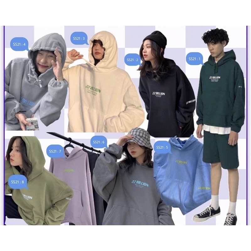 ÁO HOODIE SS21 22BILLION