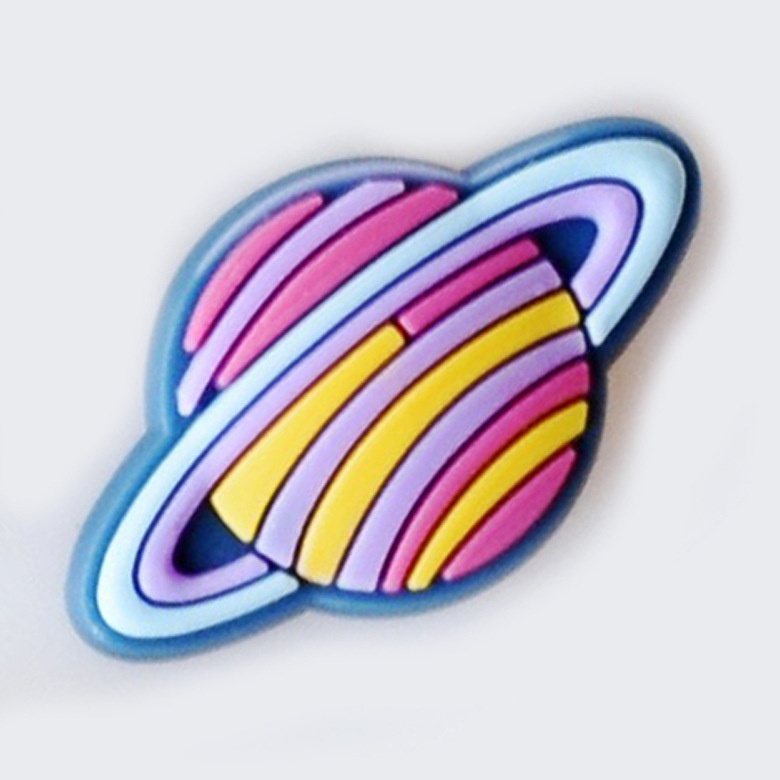 Ghim Cài Giày Thiết Kế Hình Phi Hành Gia Vũ Trụ Hoạt Hình UFO Đồ Chơi Trang Trí Charm Jibitz Charm Jibits Cho Trẻ Em