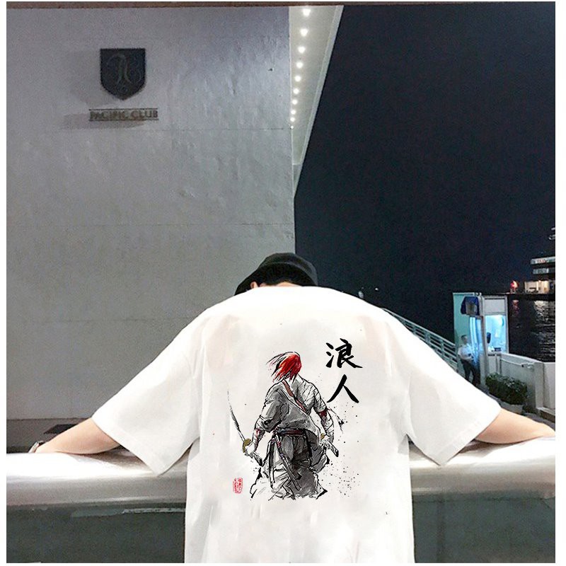 Áo thun unisex form rộng phong cách Nhật Bản đẹp độc lạ vải dày mịn 2019T1616