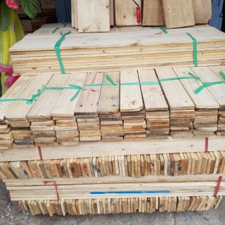10 thanh gỗ thông pallet dài 110 cm bào 2 mặt
