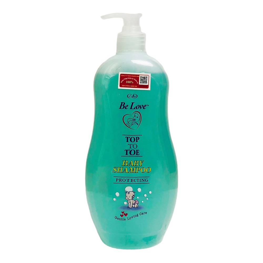 Sữa tắm gội toàn thân cho bé Be Love Protecting L'AFFAIR Malaysia 500ml - chai màu xanh - Baby shampoo