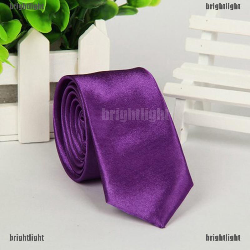 Cà Vạt Sợi polyester Màu Trơn Thời Trang Cổ Điển