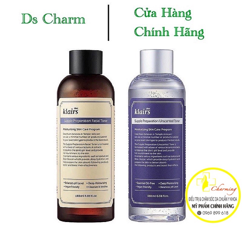 [ Chính hãng] Toner Klairs chống viêm cân bằng độ ẩm cho da