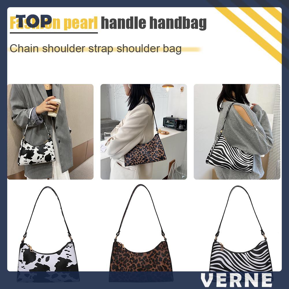 Túi Xách Da Pu Họa Tiết Động Vật Thời Trang Cho Nữ