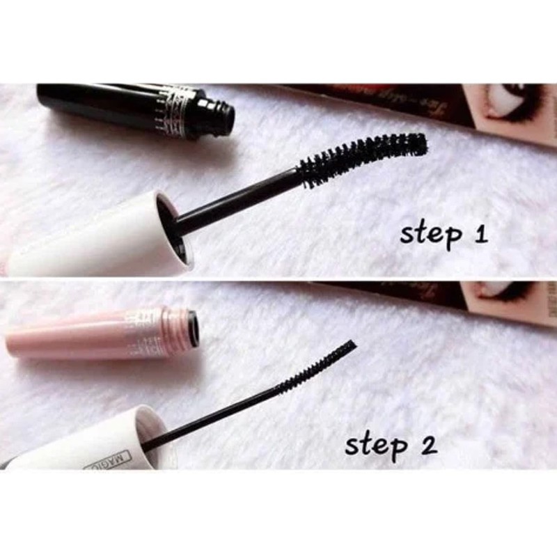 Chuốt Mi 2 Đầu Sivanna Two-Step Mascara Làm Dày Và Dài Mi HF891