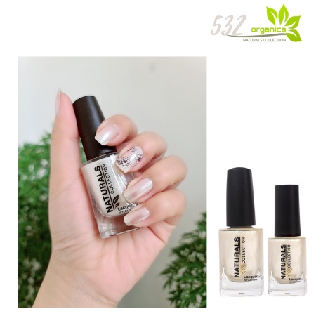 Sơn móng tay Organic màu Trắng Nhũ - 532